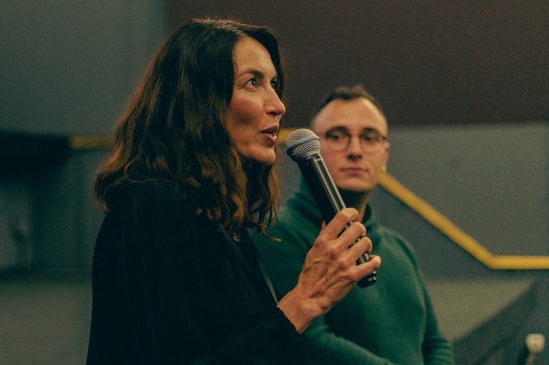 Svetlana Rodina na razgovoru nakon filma Izgubljeno ostrvo (Foto Tanja Drobnjak).jpg