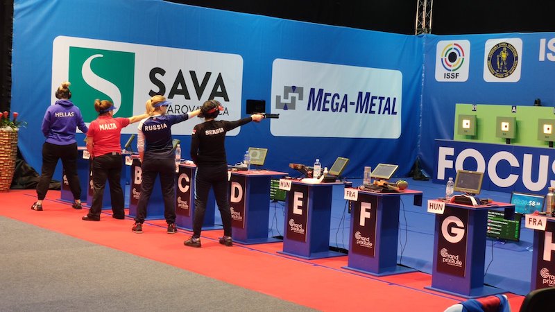 Brankica Zaric Vazdusni pistolj zene polufinale  Ruse 2022 (1).jpg