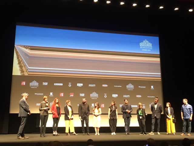 Reditelji na premijeri u Kanu.jpg