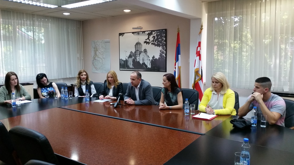 Особе са инвалидитетом укључене у јавне радове на територији ГО Лазаревац