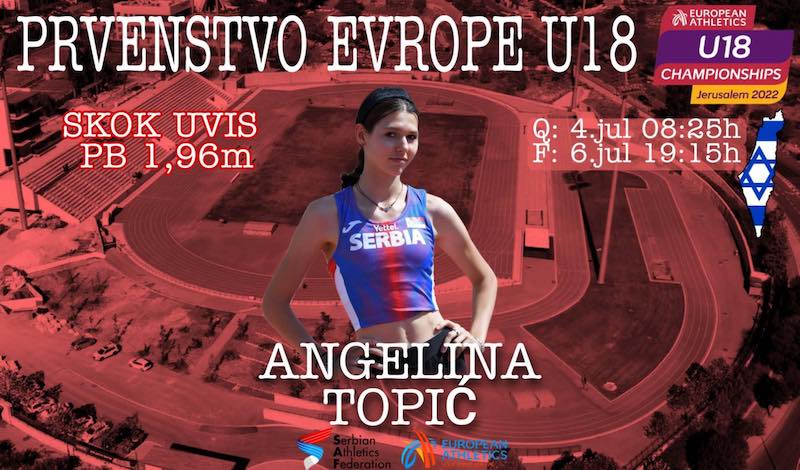 АТЛЕТИКА - Рекордан броj атлетичара брани боjе Србиjе на ЕП У18
