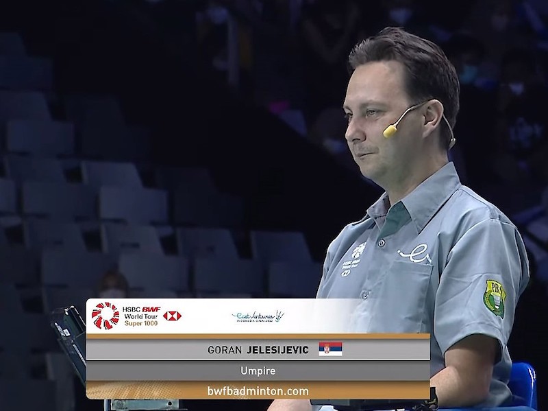 СРБИJА ДОБИЛА ПРВОГ BWF СУДИJУ