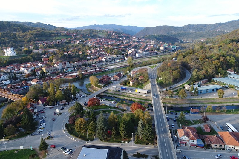 владичин Хан_панорама града