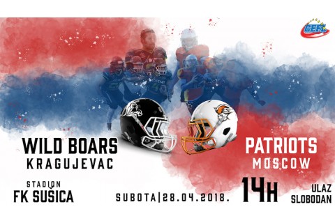 АМЕРИЧКИ ФУДБАЛ: CEFL спектакл: Вепрови дочекуjу шампиона Русиjе