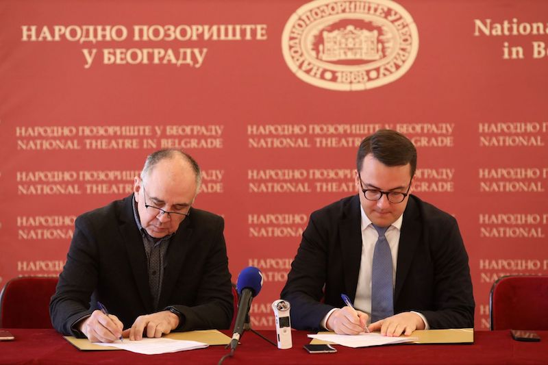 Народно позориште у Београду и Национални драмски театар Русије Александрински потписали Споразум о сарадњи