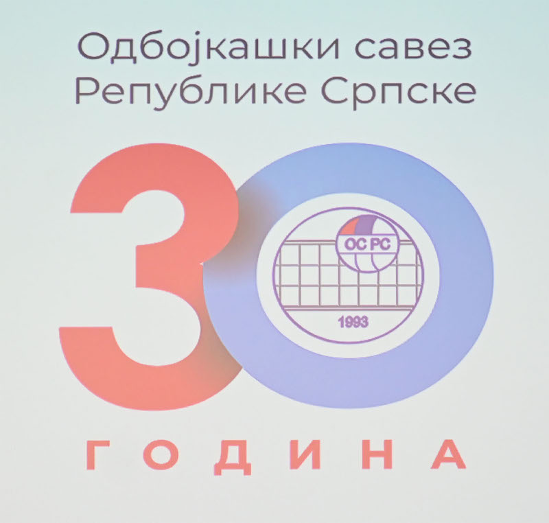 ОДБОЈКА - Обележено 30 година постоjања Одбоjкашког савеза Републике Српске