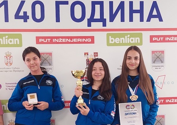 СТРЕЉАШТВО - Пионирке Смедерева до државног рекорда