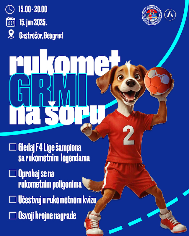 РУКОМЕТ - Дођите у РУКОМЕТНУ ЗОНУ, jер РУКОМЕТ ГРМИ НА ШОРУ