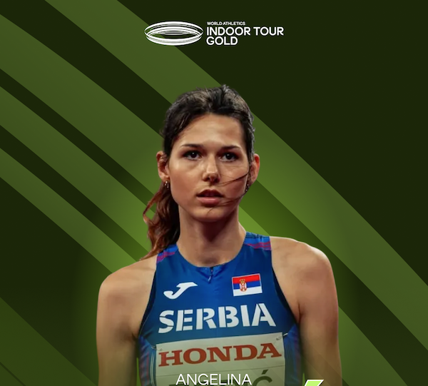 АТЛЕТИКА- Ангелина Топић  на Belgrade Indoor Meeting-у