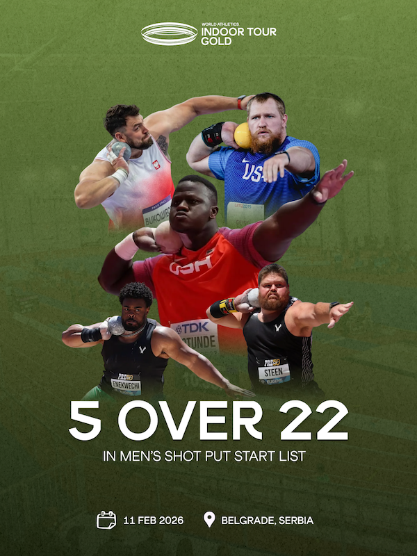 АТЛЕТИКА - Куглашки асови у Атлеткоj дворани на Бањици jуре нове рекорде