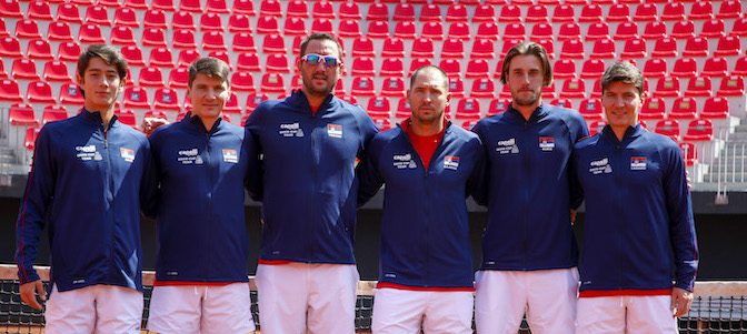 ТЕНИС - У БОJАМА СРПСКЕ ЗАСТАВЕ