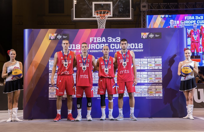 Кошарка: Сребро за 3х3 јуниоре на Европском првенству