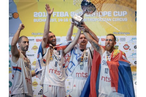 Кошарка: Србија коначно на 3х3 европском трону