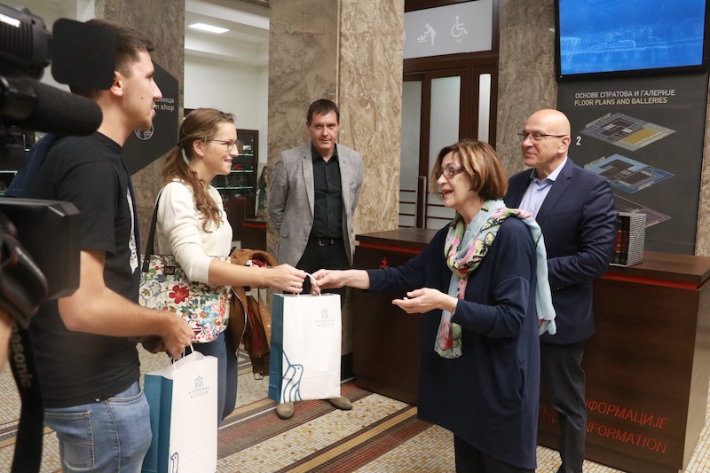 Народни музеј: 100.000 ПОСЕТИЛАЦ НАРОДНОГ МУЗЕЈА