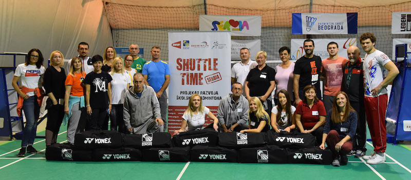 Бадминтон: ВЕЛИКО ИНТЕРЕСОВАЊЕ НАСТАВНИКА ЗА “SHUTTLE TIME” ПРОJЕКАТ