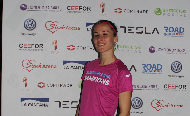 Теодора Симовић, победница Serbia marathon трке на 10км