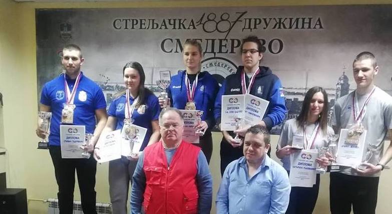Стрељаштво: Новосађани одбранили титулу, рекорд Крагуjевчана