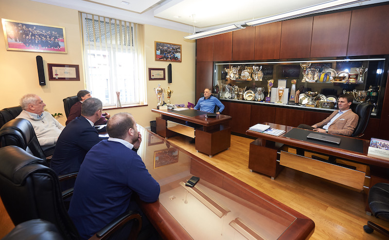 Одбојка: Делегациjа Олимпиjског комитета Србиjе посетила ОСС