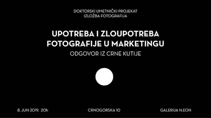 Употреба и злоупотреба фотографиjе у маркетингу/ Одговор из црне кутиjе