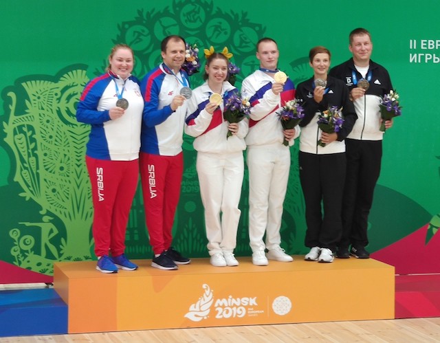 Стрељаштво: Сребро за српски микс пиштољем на Европским играма у Минску