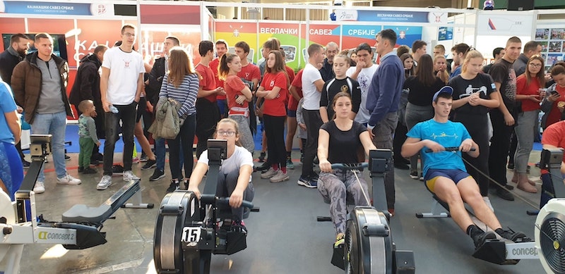 Зрењанин: ПРВЕНСТВО СРБИJЕ НА ЕРГОМЕТРИМА