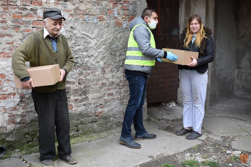 Пожаревац: Почела подела хигијенских пакета за кориснике услуге Народне кухиње