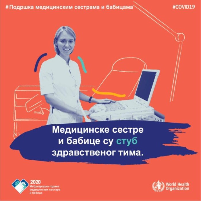 Светски дан здравља: „Подржите медицинске сестре и бабице”