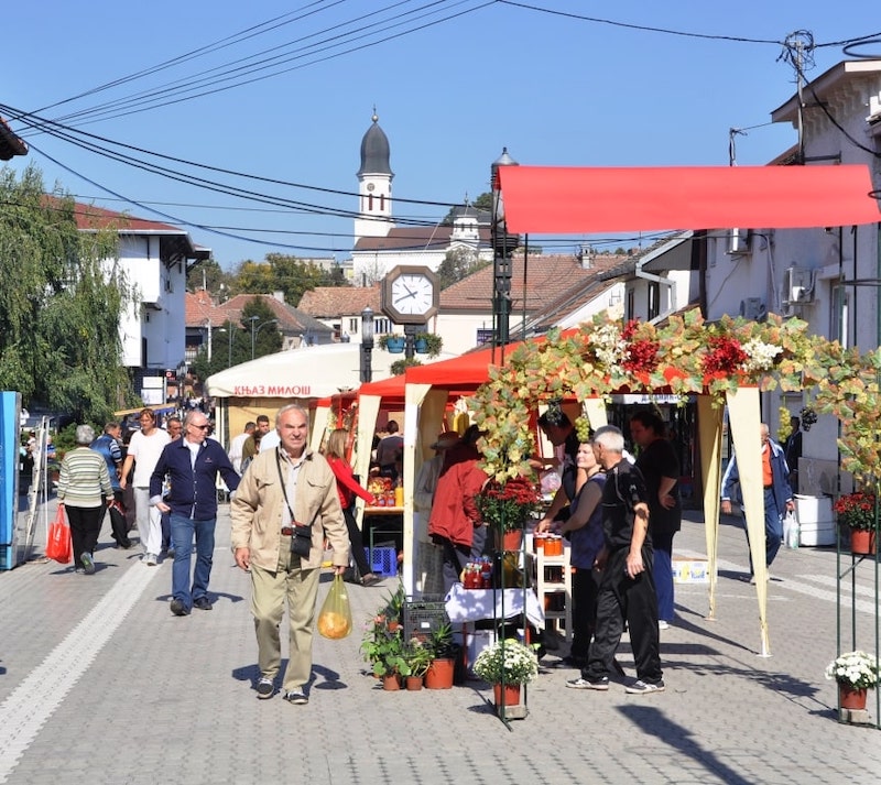 Грочанска чаршија у знаку деце, цвећа, традиције и трешања