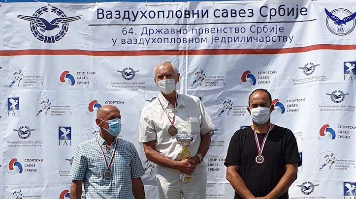 АЛЕКСАНДАР ДИКЛИЋ ПОБЕДНИК ДРЖАВНОГ ПРВЕНСТВА У ВАЗДУХОПЛОВНОМ ЈЕДРИЛИЧАРСТВУ