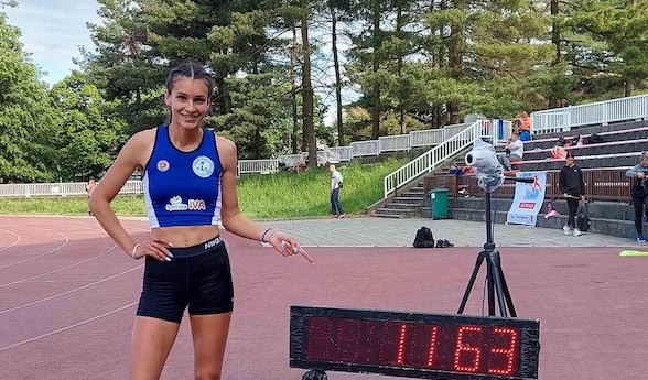 АТЛЕТИКА: ИВАНА ИЛИЋ ОБОРИЛА ДРЖАВНИ РЕКОРД СТАР 34 ГОДИНЕ